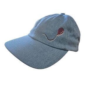 Denim Hat 90's Red Balloon IT Horror Baseball Cap